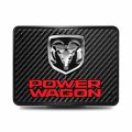 Ipick Image Compatible With Ram Power Wagon Uv Graphic Carbon Fiber Look Metal Face-plate On Abs Plastic 2 Tow Hitch Cover