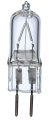 Satco S1924 100 Watt 1600 Lumens T4 Halogen Gy6 35 Base 120 Volt Clear Light Bulb Dimmable 