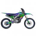 2007-2011 Wr 450 F Zany White Senge Graphics Complete Kit For Yamaha