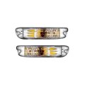 Parking Light Assembly Pair For Mercury Grand Marquis 1995 1996 1997 Driver And Passenger Side F5my13201a F5my13200a Fo2520133 
