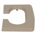Ecotric Center Console Cup Holder Armrest Replacement Pad Compatible With 2004-2014 Ford F150 Tan