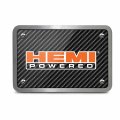 Ipick Image Made For Hemi Powered Logo Uv Graphic Carbon Fiber Look Billet Aluminum 2 Inch Tow Hitch Cover Suvtruck