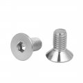 Uxcella M5x10mm 316 Stainless Steel Countersunk Flat Head Hex Socket Cap Screw 10pcs