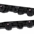 G-plus Rear Left And Right Side Bumper Bracket Set Compatible With Nissan Altima Submodel Platinum S Sl Sr Sv 2019-2023 Black