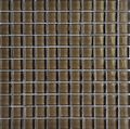 1x1 Coco Beach Shiny Finish Glass Mosaic Tile Walls Backsplashes Pools