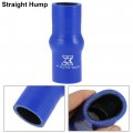X Autohaux 100mm Length 30mm Inner Diameter Straight Hump Silicone Hose Coupler Intercooler Tube For Car Intake Piping Blue