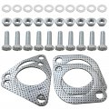 Usonline911 4pcs Aftermarket 2 5 Catalytic Converter Gaskets Kit With Hardware For Vq35de Engines