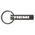 Hemi Logo Black Real Carbon Fiber Custom Designed Tube Style Key Chain
