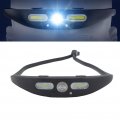 Vbestlife Motion Sensor Head Lamp Rechargeable Sensitive Ultralight Adjustable Cob Headlamp With Five Light Modes For Running