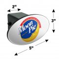 Moonpie Logo Oval Tow Trailer Hitch Cover Plug Insert