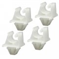 Cicitree 4pieces Bonnet Hood Prop Rod Clip Holder Clamp Compatible For Mazda Miata Mx-5 Na Bravo B-series