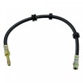 Brake Hose For Volkswagen Cabrio 1995 To 2002 Black Epdm Rubber Flexible Treated Steel Ends Replaces 1h0611701 1h0611701f 