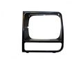 Headlight Door Bezel Set For 1997 2001 Jeep Cherokee Se Sport Raw Black Lh And Rh Front Pair Waterproof Polycarbonate Lens 