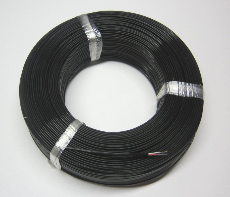 J-type Thermocouple Wire Awg 24 Solid W High Temperature Pfa Plastic Insulation 10 Yd