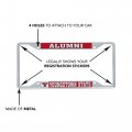 Desert Cactus Youngstown State University Ysu Penguins Metal License Plate Frame For Front Or Back Of Car Officially Licensed