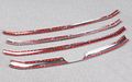 Generic Chrome Front Grill Grille Cover Trim Fit For Toyota Highlander 2014 2015 2016 -4pcs