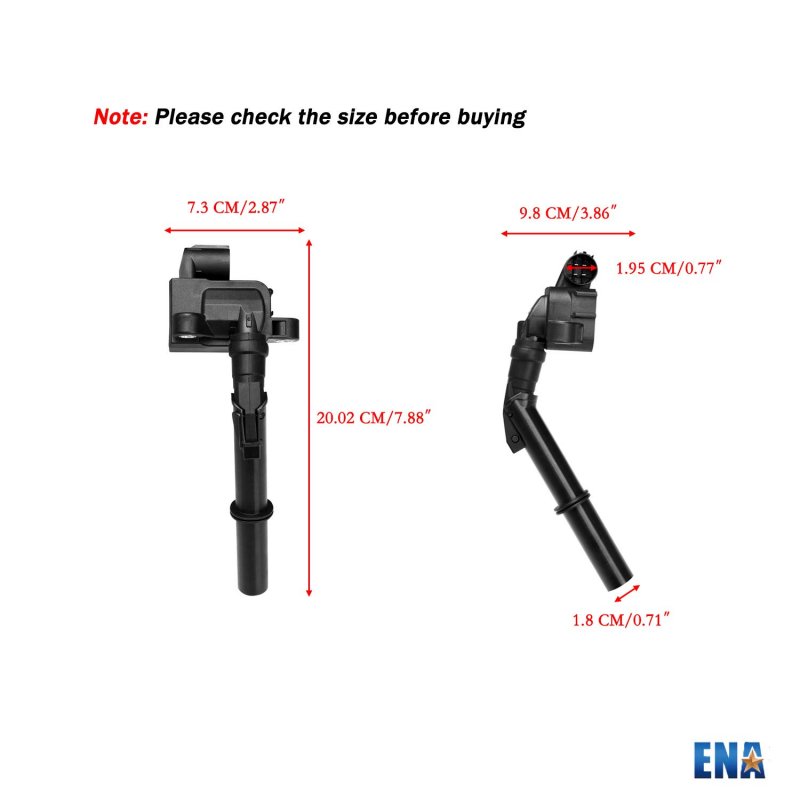 Ena Ignition Coil Pack For Mercedes-benz C300 C350 Cl550 Cl63 Amg E63 Sl550 Sl63 Slk350 Ml350 Replacement A2769063700