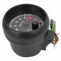 12v 3 75 Universal Car Gauge Tacho Tachometer Counter Red Led Rpm Shift Light 4 6 8 Cyl
