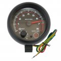 12v 3 75 Universal Car Gauge Tacho Tachometer Counter Red Led Rpm Shift Light 4 6 8 Cyl