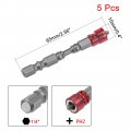 Uxcell Magnetic Design Phillips Cross Ph2 Screwdriver Single-head Bits Set 1 4 Inch Hex Shank Electric Power Screw Driver Bit