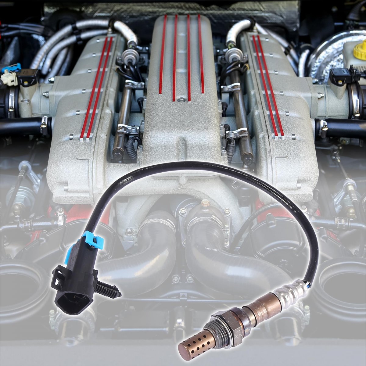 Oxygen Sensor Upstream Air Fuel Ratio O2 Replacement 607145 12617648 Es20355-12b1 For Chevy Malibu 2 4l 09-13 Buick Regal 2