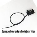 Connector 1-way Compatible With Horn Toyota Lexus Scion Plug