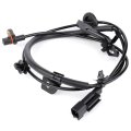 2pcs Abs Wheel Speed Sensor Left Right Rear Fit For 2011-2014 Chrysler 200 Als1837 Als2534