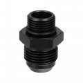 X Autohaux 2pcs Black 10an Male To M18 1 5mm Thread Tube Hardline Fuel Line Adapter Oil Gas Pipe Fitting