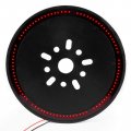 Krator Spare Tire Led Wheel Brake Light 3rd Thirds Compatible With Jeep Wrangler Jk Jku Yj Tj 1987-2017 Red Light 14 Diameter