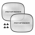 Ipick Image For Nissan Pathfinder Car Side Window Mesh Sun Shades Passenger Baby Children Uv Protection 2 Pack