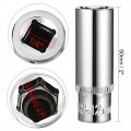 Uxcell 2 Pcs 1 4 Inch Drive 12mm 6-point Deep Socket Metric Cr-v