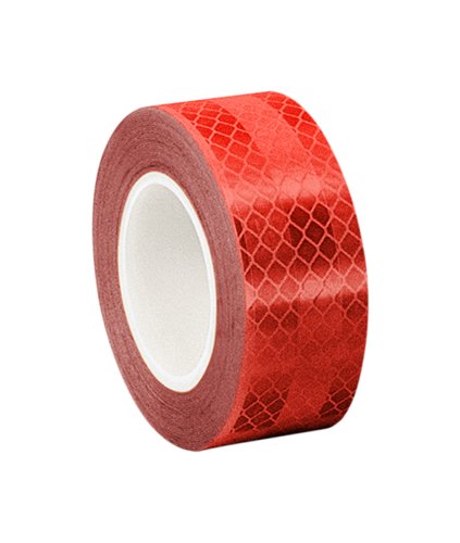 3m 3432 Red Micro Prismatic Sheeting Reflective Tape 0 625 Width X 5 Yd Length 1 Roll