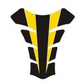 Yellow Black Mini 6 Tall X 5 4 Wide Motorcycle Tank Pad Suzuki Gsxr Gsx-r Honda Cbr Triumph Ducati Hyosung Yamaha Yzf Kawasaki