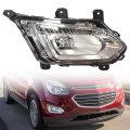1-pc Daytime Running Fog Light Assembly Right Side Replacement For Equinox 2016-2017 Gm2593316 23375569 