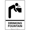 Compliancesigns Acrylic Ada Amenities Services Sign 9 X 6 In With English Braille White 