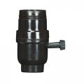Satco 80-1107 3 Terminal 2 Circuit Turn Knob 1 8 Ip Cap W Metal Bushing Less Set Screw 