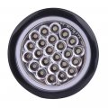 Ocpty 24led Side Marker Light 6pcs 4a White Round Trailer Lamp Stop Turn Tail Fit For Boats Truck Pickups 12v Waterproof Signal