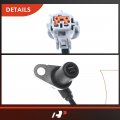 A-premium Abs Wheel Speed Sensor Compatible With Mercedes-benz Models C218 Cls550 X218 Cls63 Amg W212 E350 E550 S212 E63 Rear