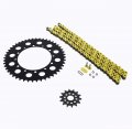Kawasaki Klx450r Kx450f Yellow O Ring Chain Sprocket Black 14 48 114l