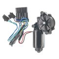 A-premium Headlight Headlamp Motor Replacement For Pontiac Firebird 1998-2002 Driver And Passenger Side 2-pc Set