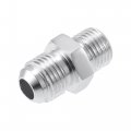 X Autohaux 1 Set Car Transmission Oil Cooler Adapter Fitting Front Rear Port 6an Flare To 4 Nps Aluminum Alloy Silver Tone