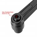 M8 Handle Adjustable Clamping Lever Thread Push Button Ratchet Female Threaded Stud 3 Pcs