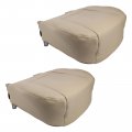 Driver Passenger Leather Seat Cover Tan For Toyota Tundra Sequoia 2000-2007
