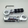 Xkh Group Motorcycle Chrome Footrest Foot Pegs 1 2 5 Clamps For Suzuki Vl1500 Vl800 Vz800 Vl125 Vl250 Vs1400 Vz1500 Intruder