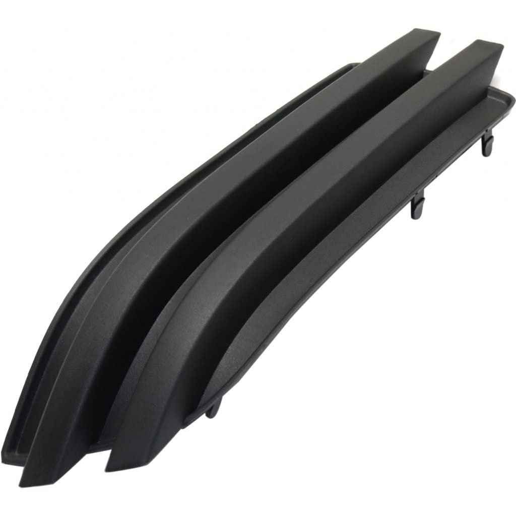 Fog Light Cover Passenger Side For Dodge Grand Caravan 2008 2009 2010 Replacement Ch2599104 5113146aa Black Finish Right Front