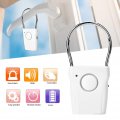 Door Handle Alarm Easy Operation Window Burglar Alert 120db Touch Sensor For Home Travel Hotel Safety