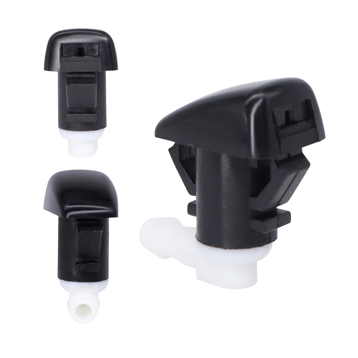 Front Windshield Washer Nozzle Kit For Dodge Durango 2011 2019 Replaces 68269108aa 5182367aa 2 Piece Wiper Fluid Spray Jet Set