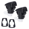 Front Windshield Washer Nozzle Kit For Dodge Durango 2011 2019 Replaces 68269108aa 5182367aa 2 Piece Wiper Fluid Spray Jet Set 