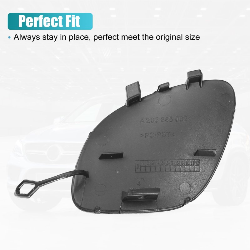 Front Bumper Tow Hook Cover Towing Eye Cap For Mercedes-benz C 300 2015-2018 No A2058850024