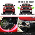 Akkon For 2007-2013 Toyota Tundra Pickup Truck Bumper Driving Clear Fog Lights W Bulb Switch Wiring Harness